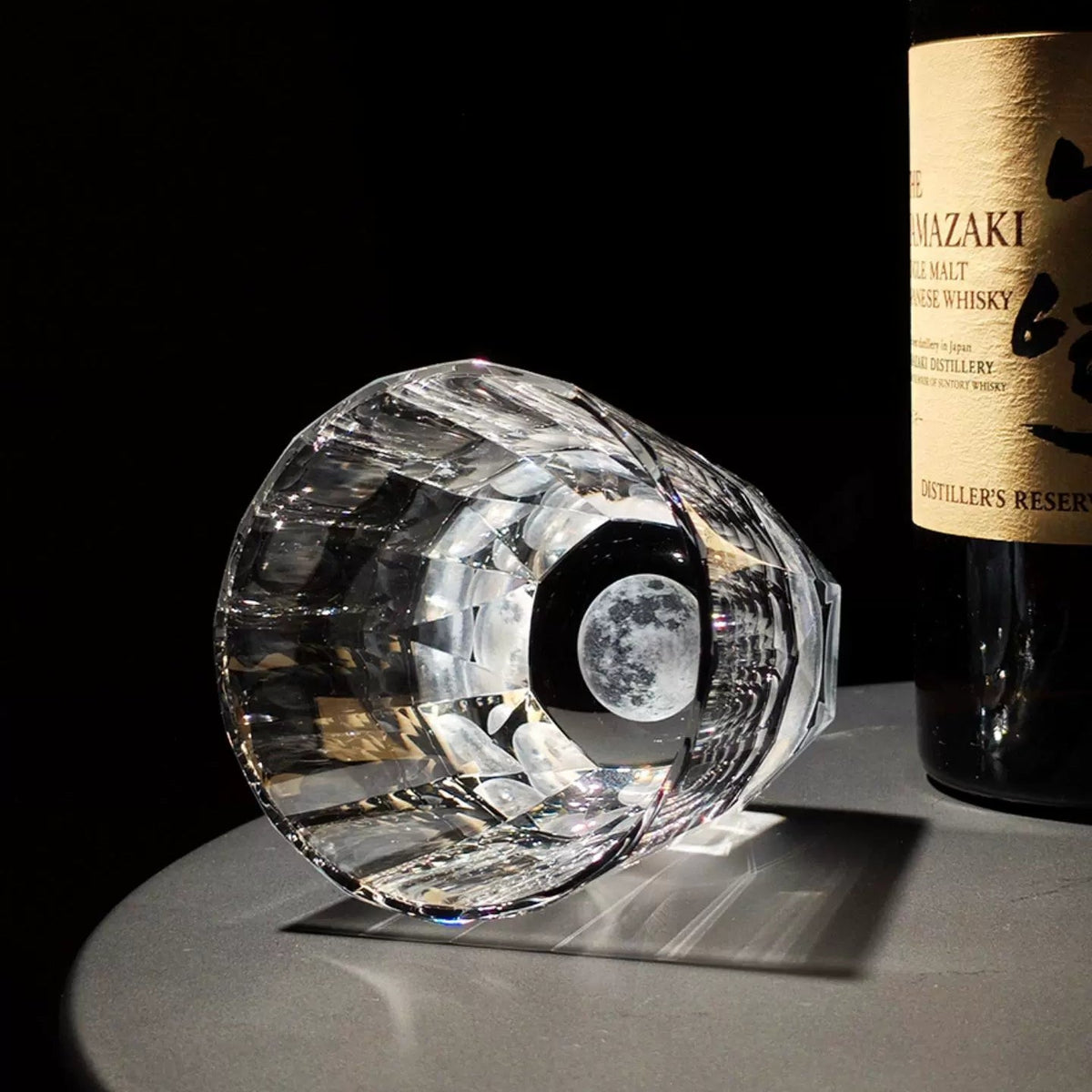 Edo Kiriko Handcrafted Tsukikage Glass