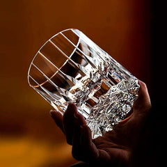 ClayWhispers Multi-Color Edition Dazzling Whisky Glasses With Wooden Box