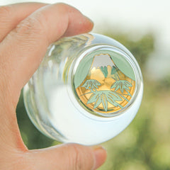 Toyo-Sasaki Handcrafted Shochikubai Sake Glass Set of Three